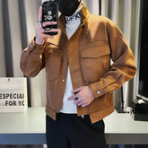 Threebooy Male Coats Solid Color Winter Sales Of Slim Fit Casual Men's Jackets Deals Harajuku Korean Reviews Many High Quality New In Y2k